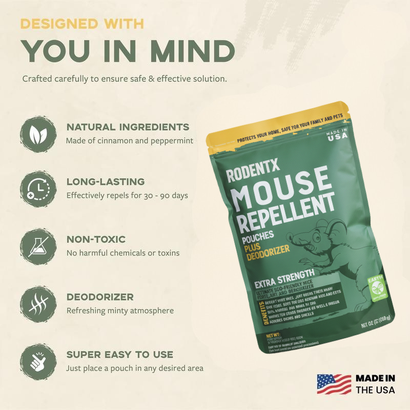 Mouse Repellent Pouches