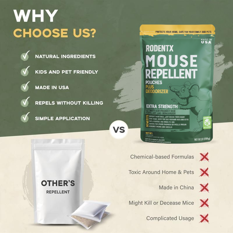 Mouse Repellent Pouches